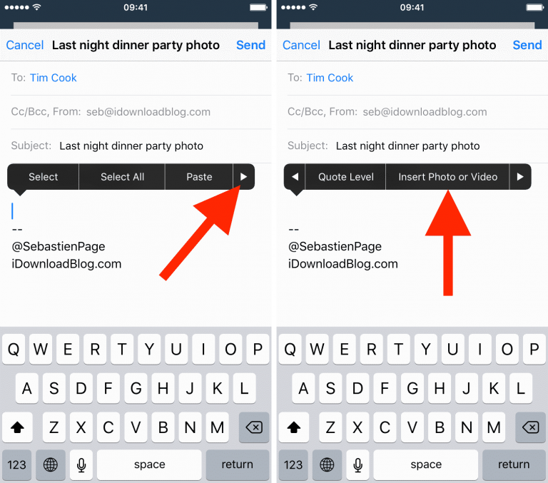 How To Attach Photos And Files To Emails On An iPhone Or iPad Page Start