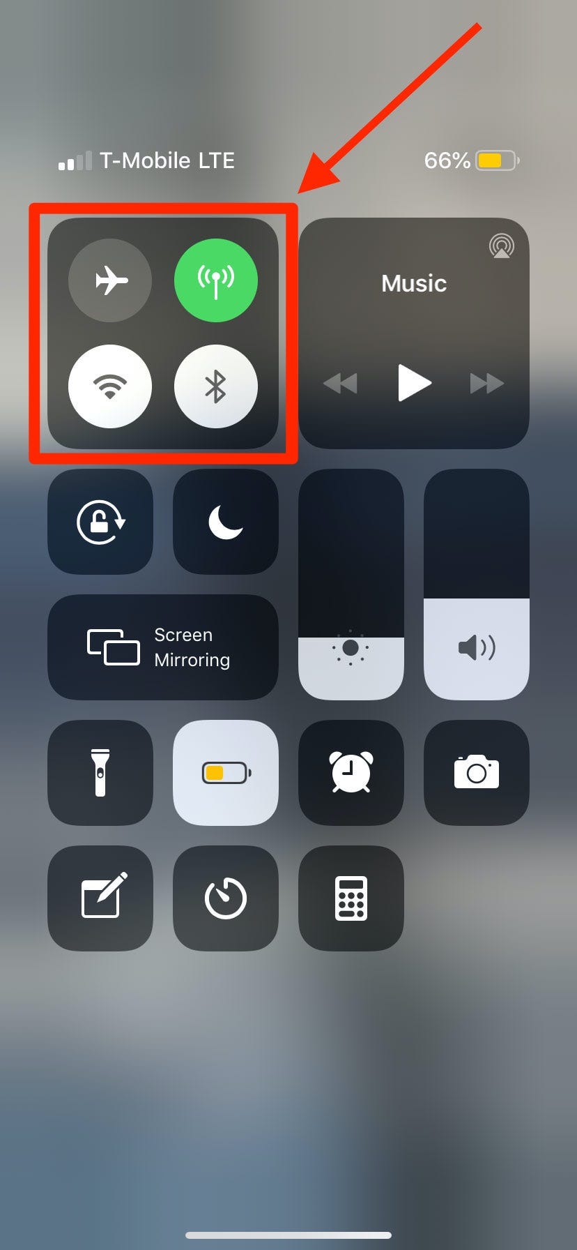 how to turn on off airdrop for iphone or ipad