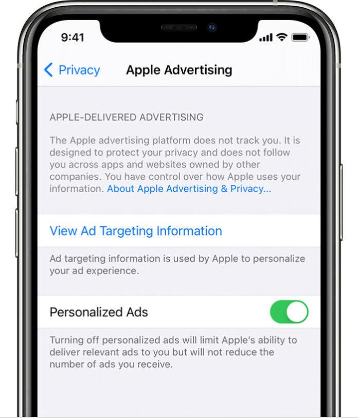 Ios 6 5 Steps To Limit Ad Tracking On Iphoneipadipod Touch Page Start 