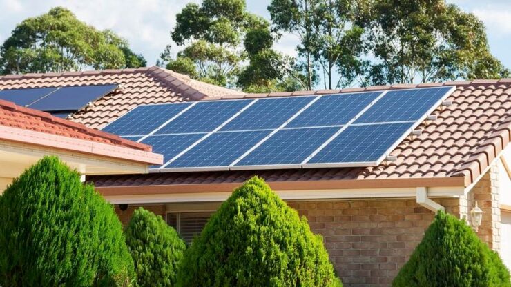 Home solar panels